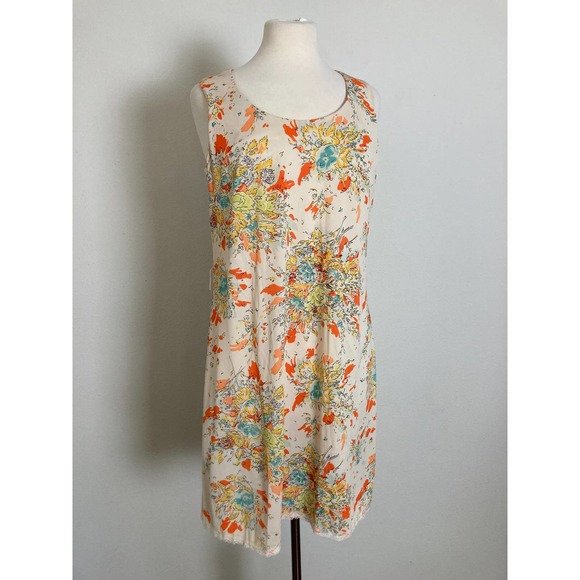 Vintage 60s Flower Power Shift Dress // Sunday’s Child of California // Size S - Picture 4 of 9